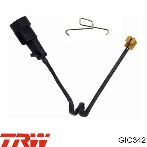 Comprar GIC342 TRW Sensor de desgaste de las pastillas de freno delanteras