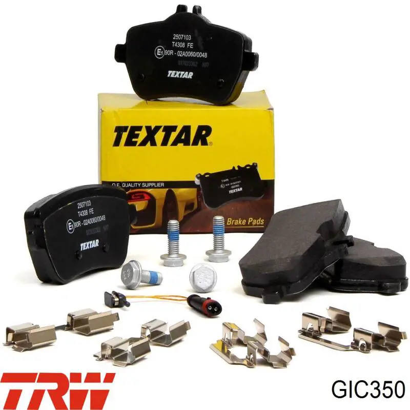 Comprar GIC350 TRW Sensor de desgaste de las pastillas de freno delanteras