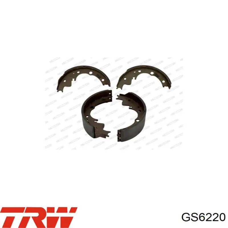 Zapatas de freno GS6220 TRW