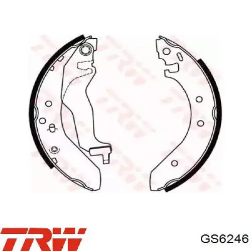 Zapatas de freno GS6246 TRW