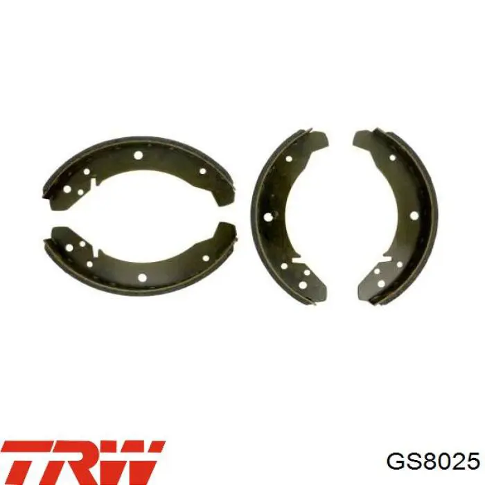 Zapatas de freno traseras ABS 8720