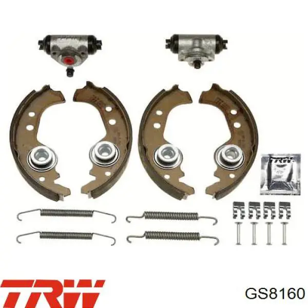 Comprar GS8160 TRW Zapatas de freno