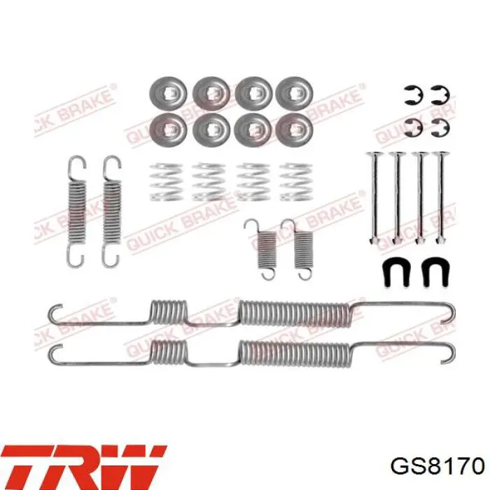 Zapatas de freno 0449535031 Toyota