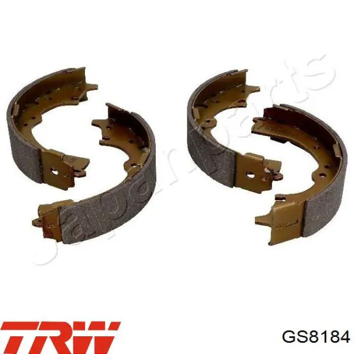 Zapatas de freno traseras Toyota 0449535131