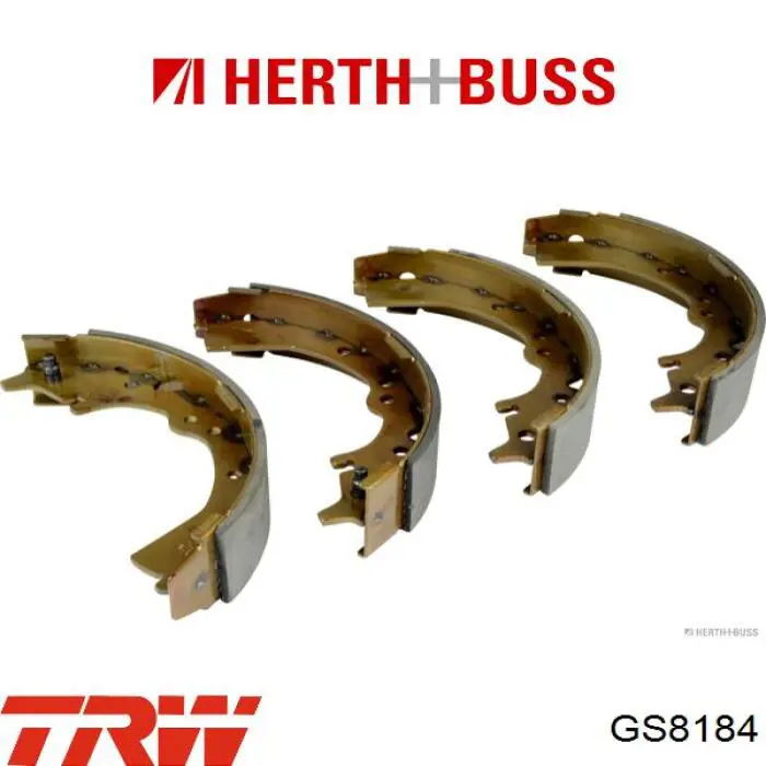 0449535131 Toyota Zapatas de freno de tambor traseras