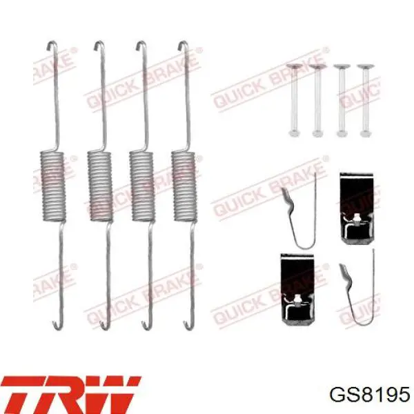 Zapatas de freno de tambor traseras ABS 8593 precio, desde 23,28 EUR