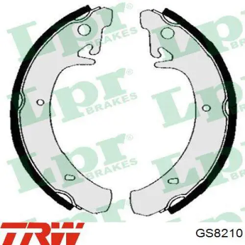 Zapatas de freno GS8210 TRW