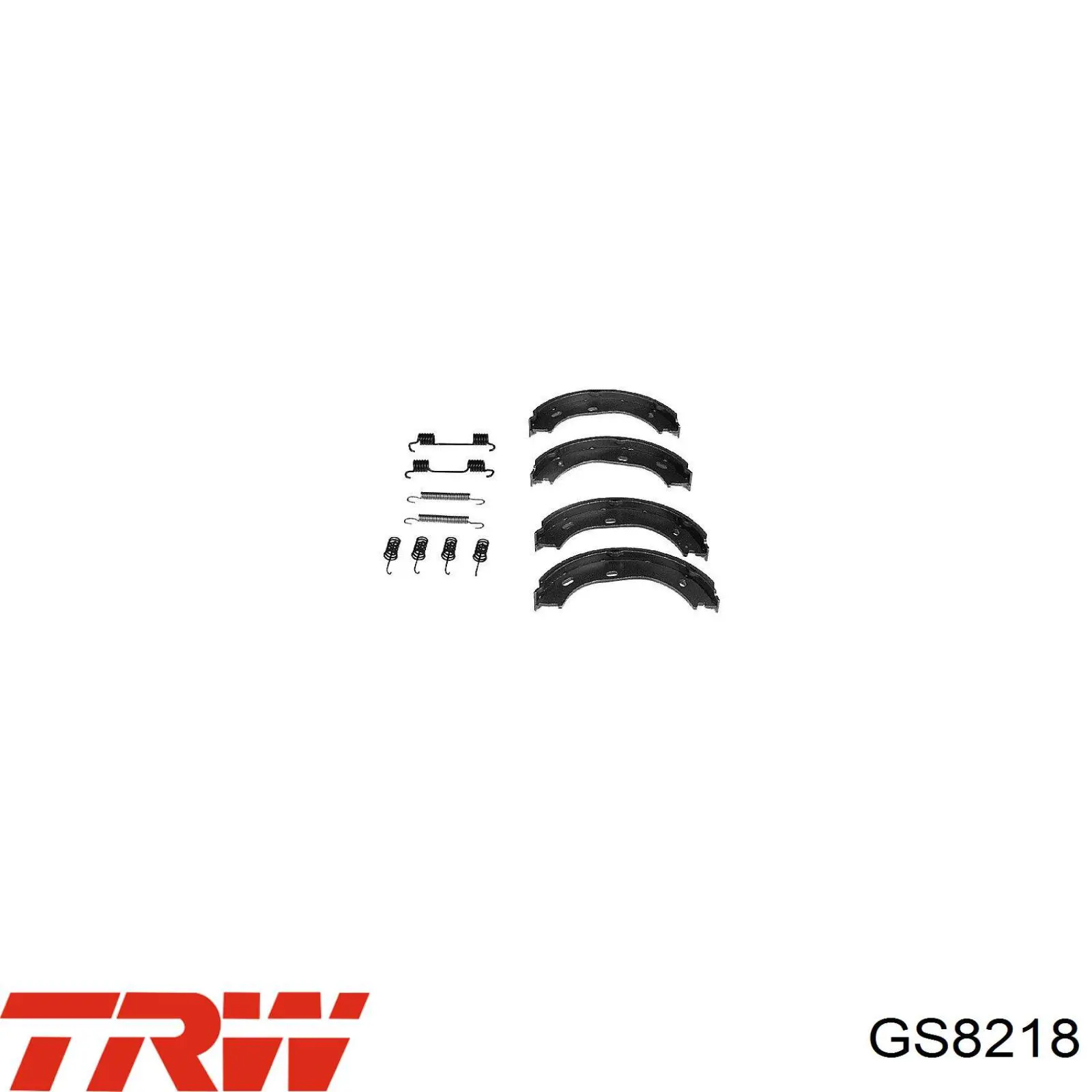 Comprar GS8218 TRW Juego de zapatas de frenos, freno de estacionamiento