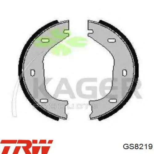 Zapatas de freno GS8219 TRW