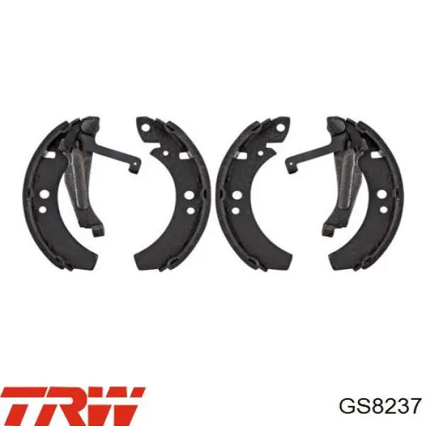 S85506 Brembo zapatas de frenos de tambor traseras