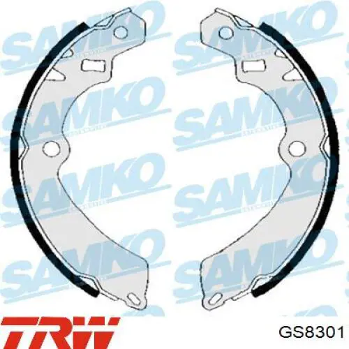 Zapatas de freno de tambor traseras TRW GS8301 precio, desde 29,79 EUR