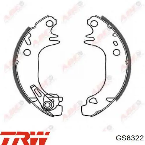 Comprar GS8322 TRW Zapatas de freno