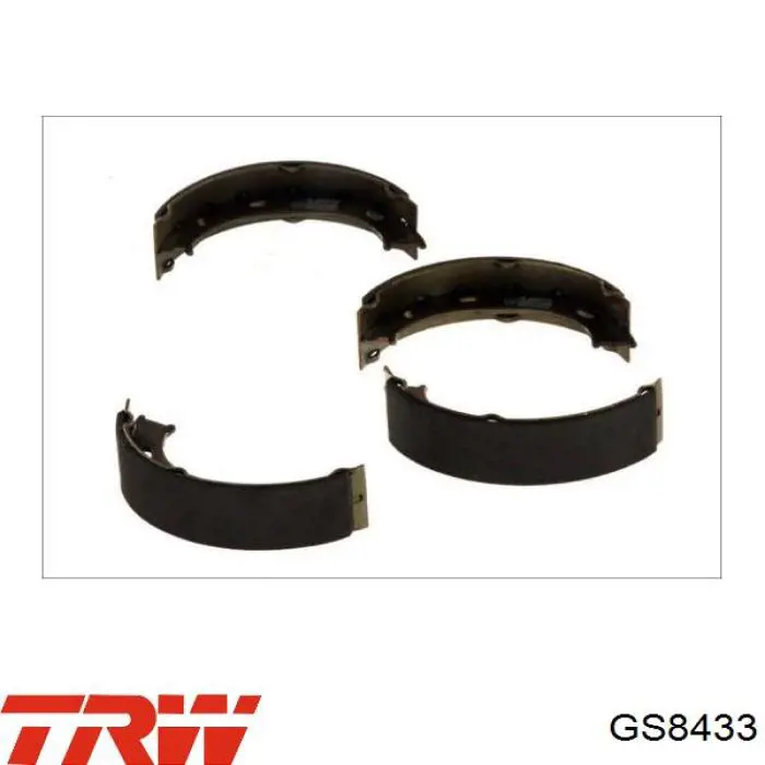 Comprar GS8433 TRW Juego de zapatas de frenos, freno de estacionamiento