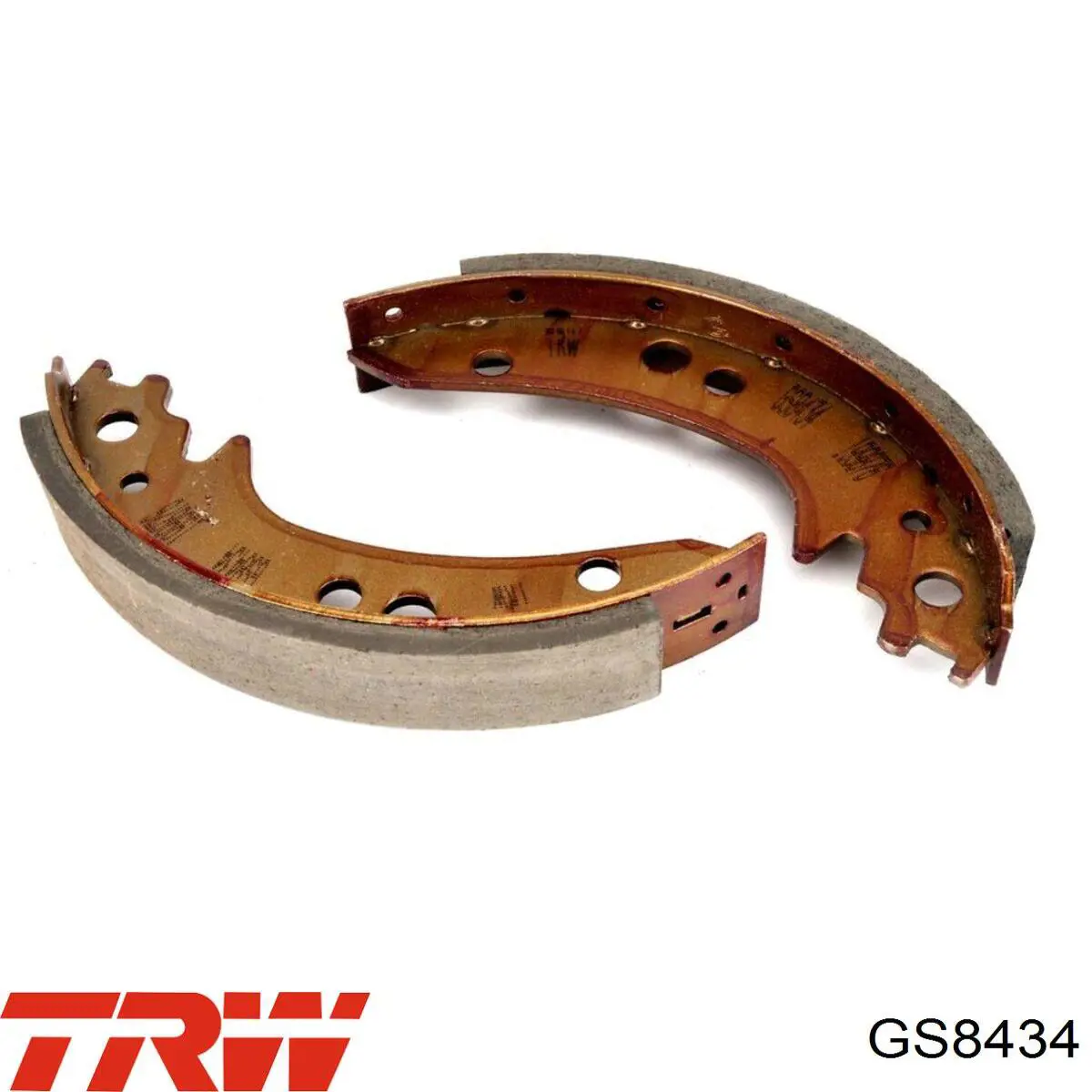 GS8434 TRW zapatas de frenos de tambor traseras