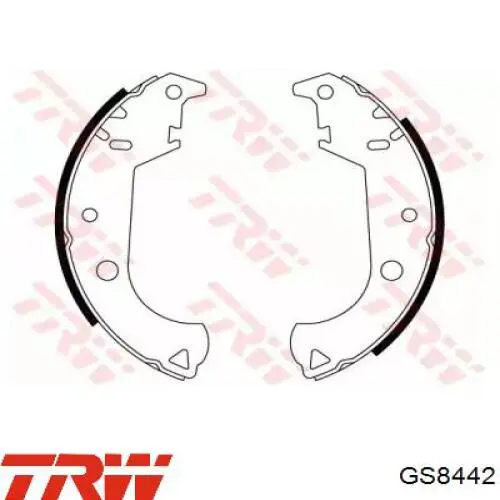 Zapatas de freno traseras TRW GS8442