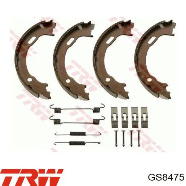 Pastillas de freno de mano TRW GS8475