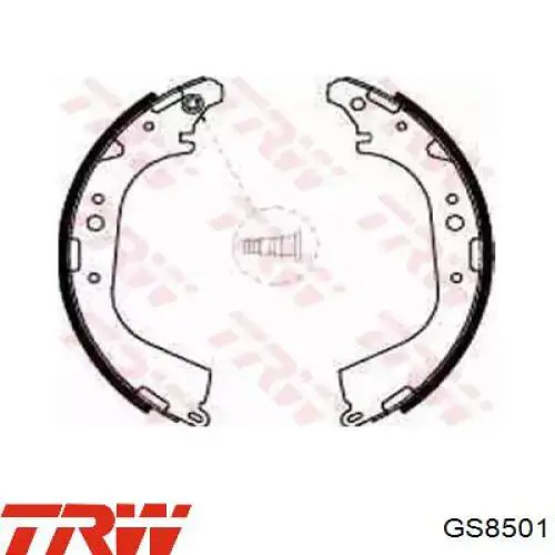 Zapatas de freno GS8501 TRW