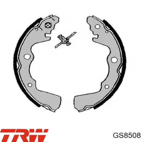 GS8508 TRW zapatas de frenos de tambor traseras