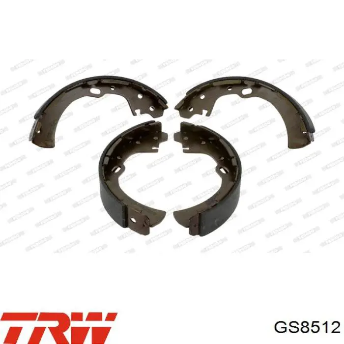 Zapatas de freno GF138AF Japan Parts