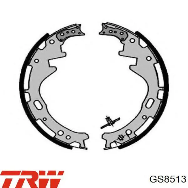 GS8513 TRW zapatas de frenos de tambor traseras