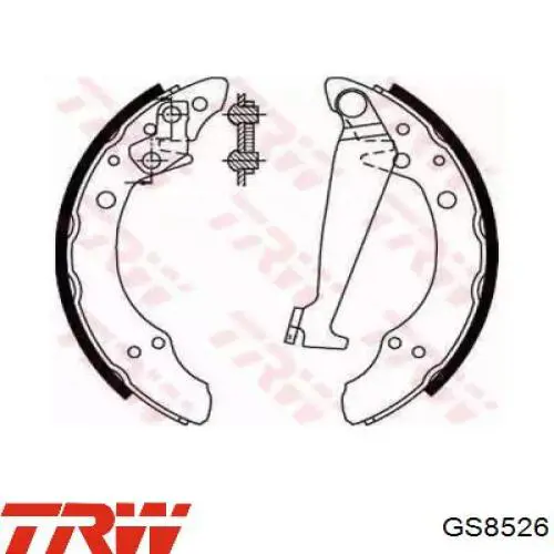 Comprar GS8526 TRW Zapatas de freno