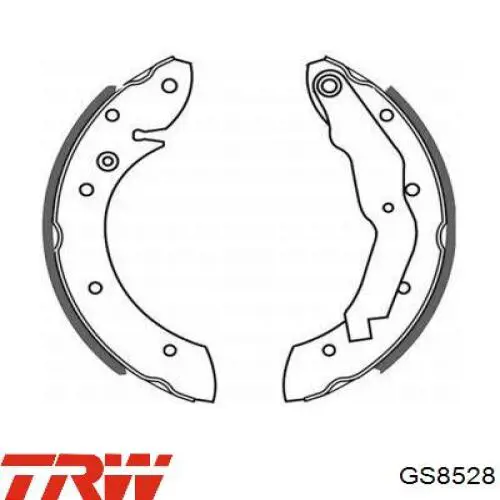 Comprar GS8528 TRW Zapatas de freno
