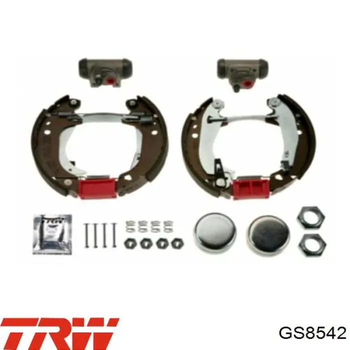 Zapatas de freno traseras VALEO 562077