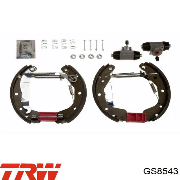 Zapatas de freno GS8543 TRW