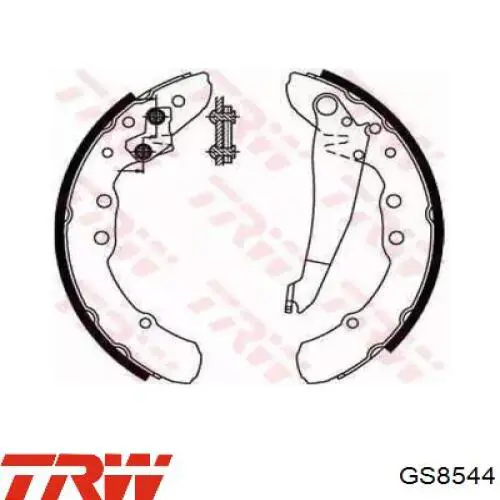 Comprar GS8544 TRW Zapatas de freno