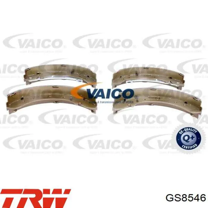 Zapatas de freno traseras TRW GS8546