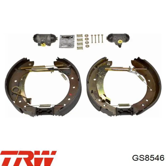 Zapatas de freno GS8546 TRW