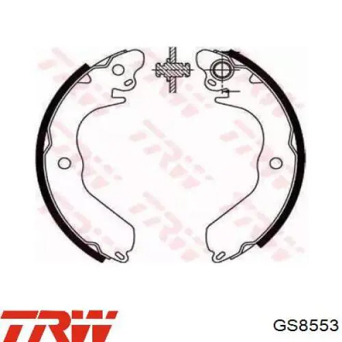 Zapatas de freno de tambor traseras Mitsubishi MB858685 precio, desde 19,45 EUR