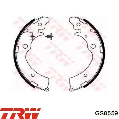 Zapatas de freno GS8559 TRW