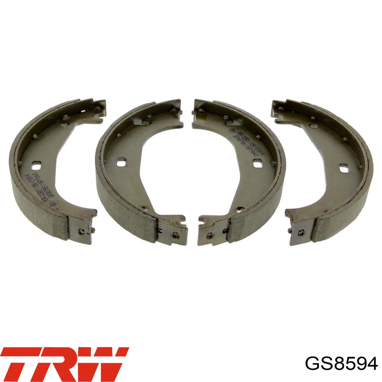 Zapatas de freno de mano GS8594 TRW