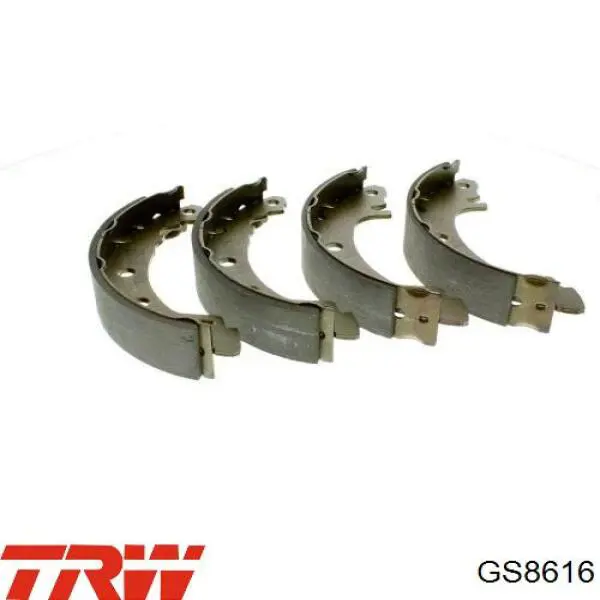 Zapatas de freno traseras HELLA 8DB355004691