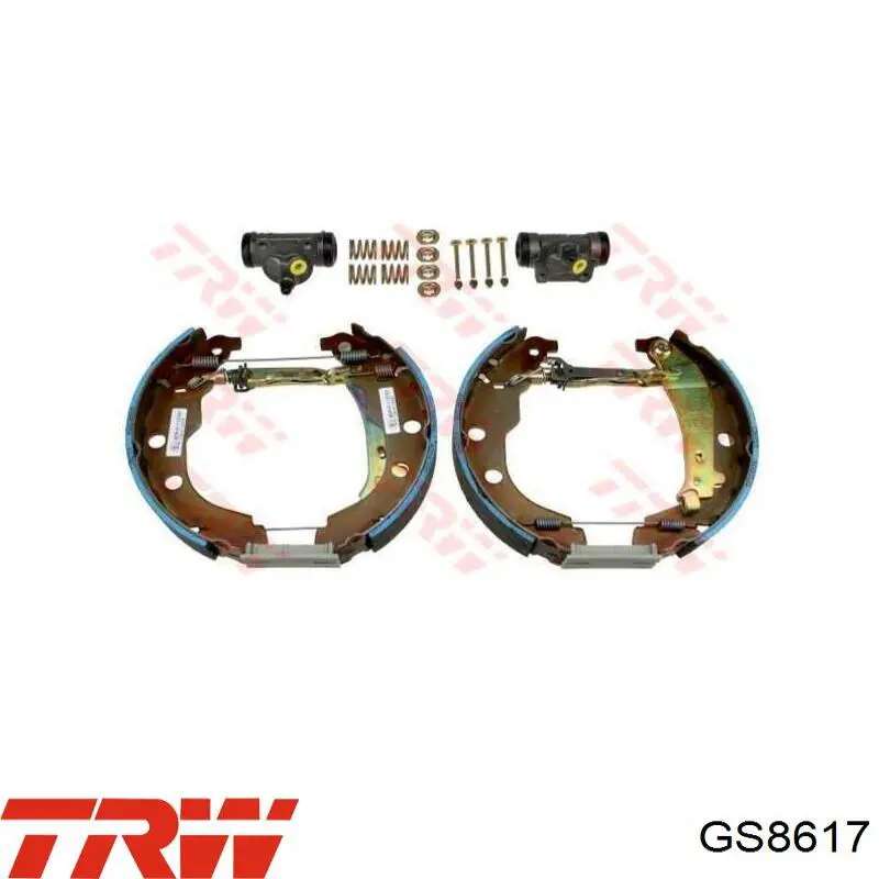 Zapatas de freno GS8617 TRW