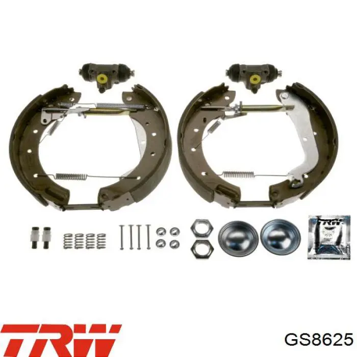 Zapatas de freno traseras Borg&beck BBS6030