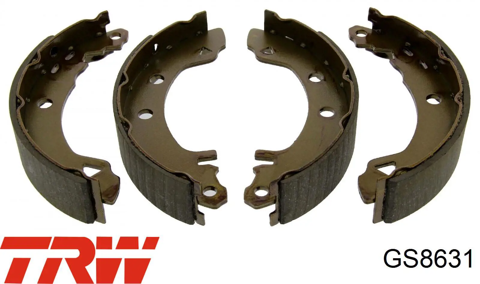Zapatas de freno GS8631 TRW