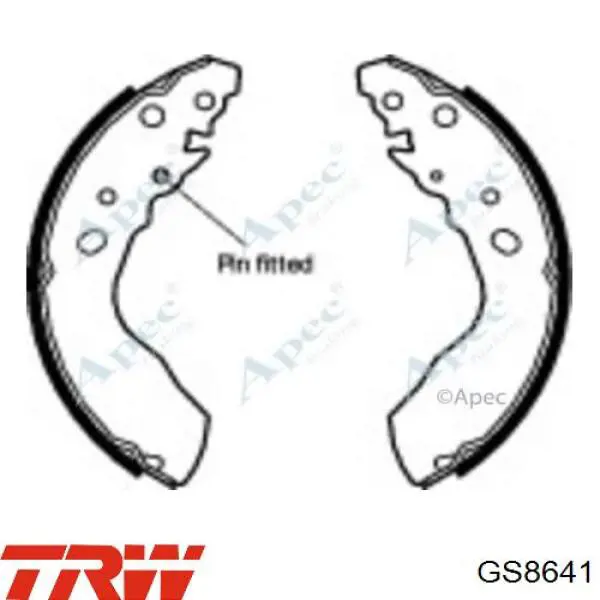 Zapatas de freno de tambor traseras TRW GS8641 precio, desde 47,65 EUR