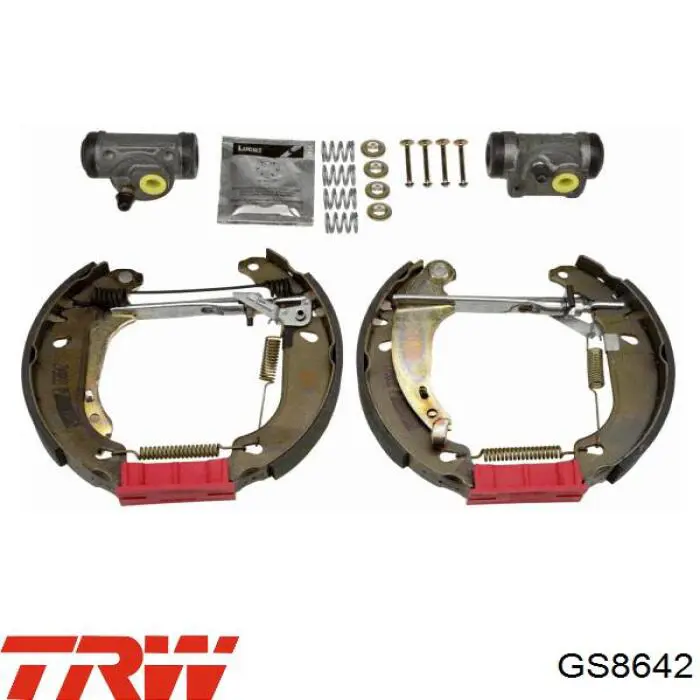 Zapatas de freno traseras TRW GS8642