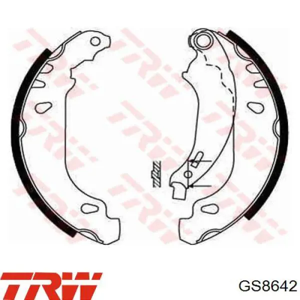 Comprar GS8642 TRW Zapatas de freno