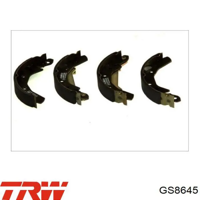 Zapatas de freno traseras TRW GS8645