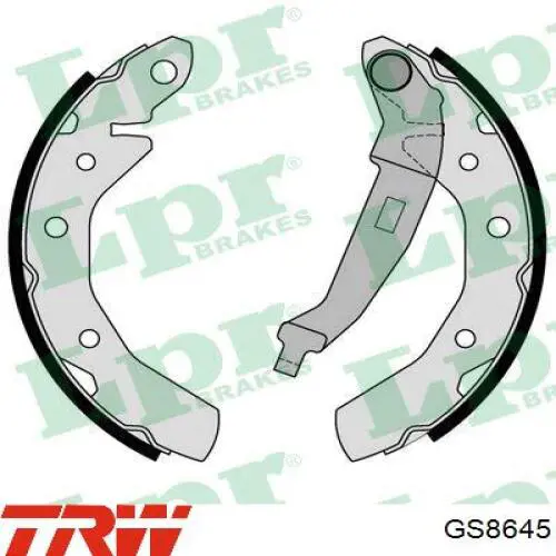Zapatas de freno GS8645 TRW