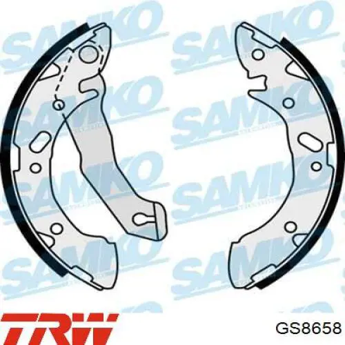 Comprar GS8658 TRW Zapatas de freno