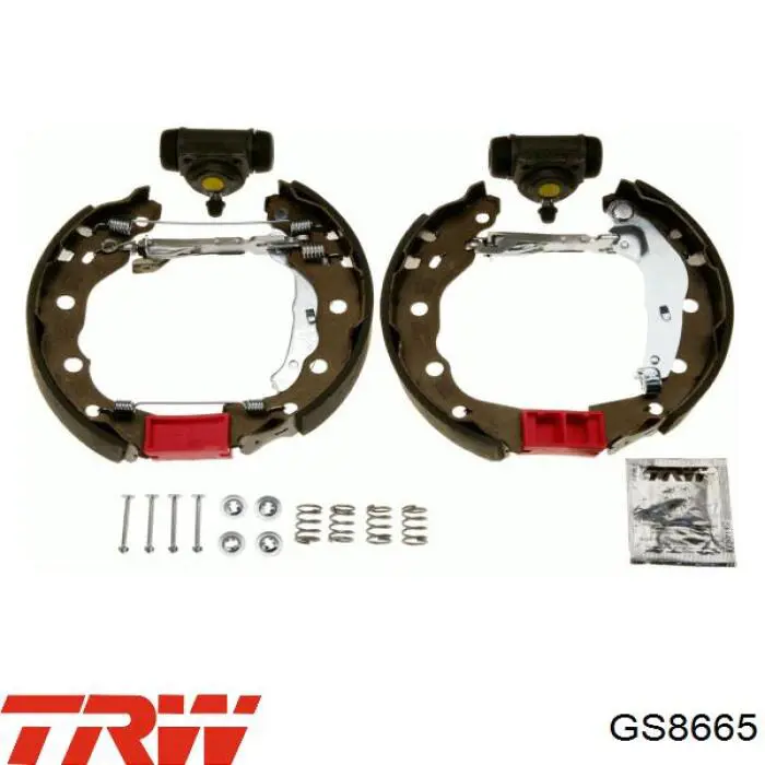 Zapatas de freno BSA202100 Open Parts