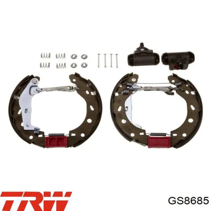 Zapatas de freno traseras Ferodo FMK410