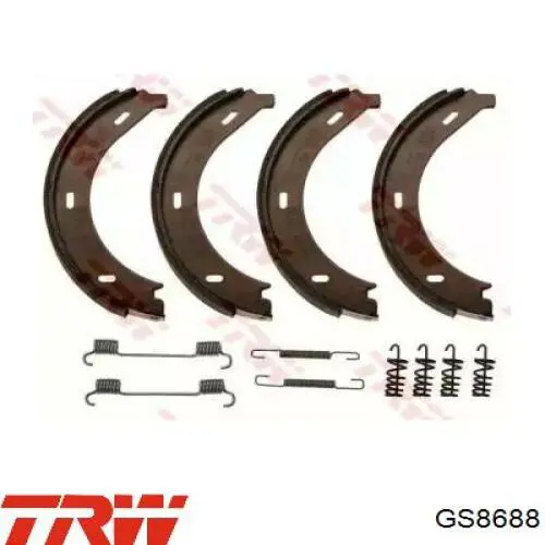 Zapatas de freno de mano TRW GS8688 precio, desde 48,33 EUR