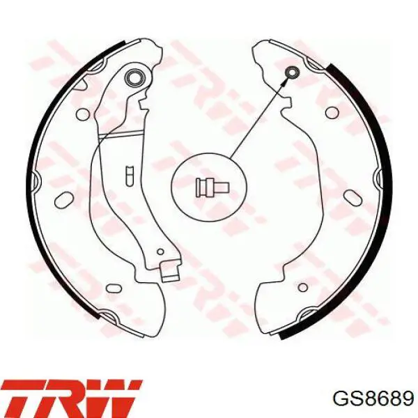 Comprar GS8689 TRW Zapatas de freno