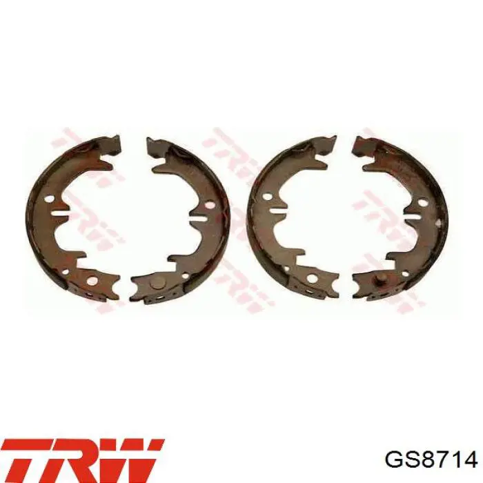 Zapatas de freno de mano 4654033010 Toyota