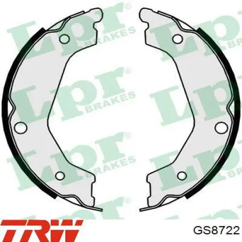 Zapatas de freno de mano GS8722 TRW